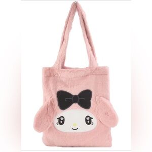 Sanrio My Melody Fuzzy Feelings Tote Bag, Limited Edition